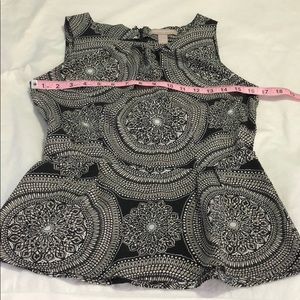 Banana Republic sz2 Top Black/grey/white.